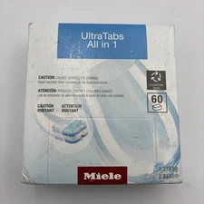 Miele UltraTabs All in 1 Dishwasher Tablets – 60 Tabs Each - New Sealed