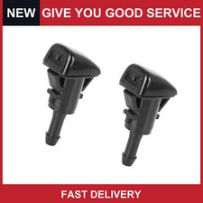 Pack Of 2 For Mitsubishi Eclipser 06-12 Windshield Washer Nozzle Sprayer 1 Hole