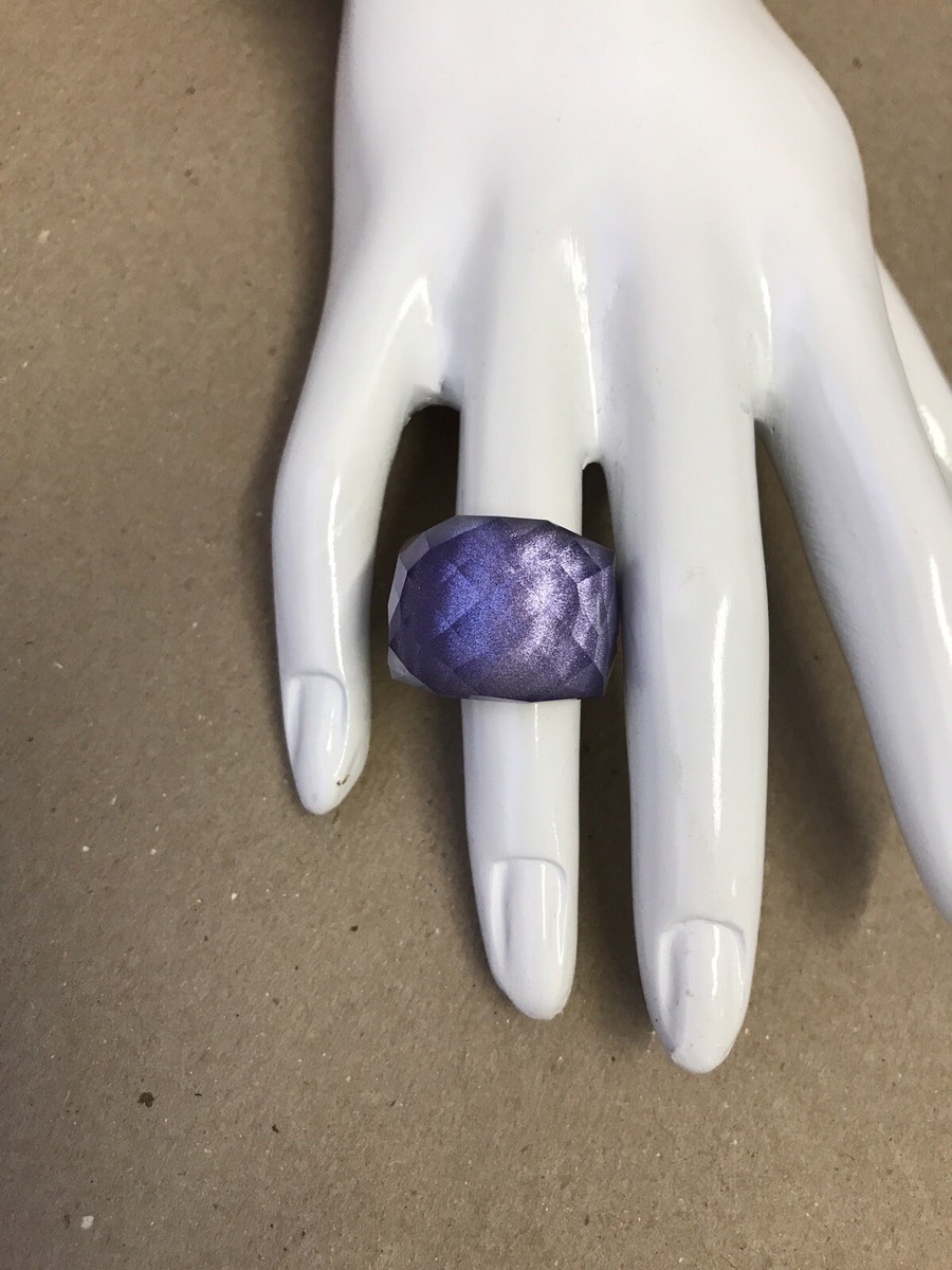Swarovski Nirvana Flash Purple Lavender Ring EU 52 Size US 6