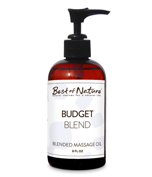 Best Of Nature Budget Blend Massage Body Oil With Pump Bottle 8 Ounces For Sale Online