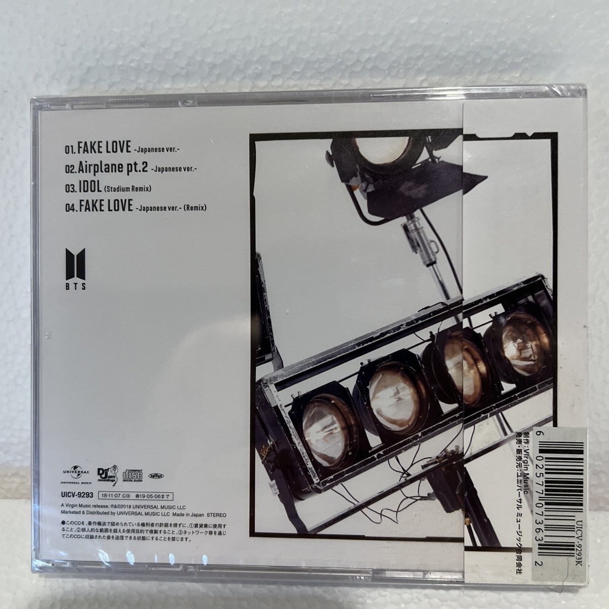 BTS - Fake Love / Airplane Pt. 2 [Used CD] Ltd Ed, With Book