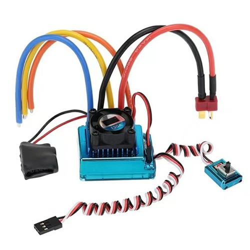 US 120A ESC Combo SetFor 1/10 RC CarTruck 3650 3900KV Waterproof Brushless Motor - Picture 4 of 7