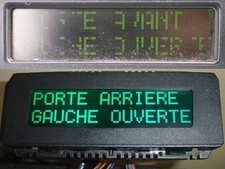 KIT- NAPPE POUR RÉFECTION AFFICHEUR GAUCHE SANS COLLAGE CITROËN XM (p)