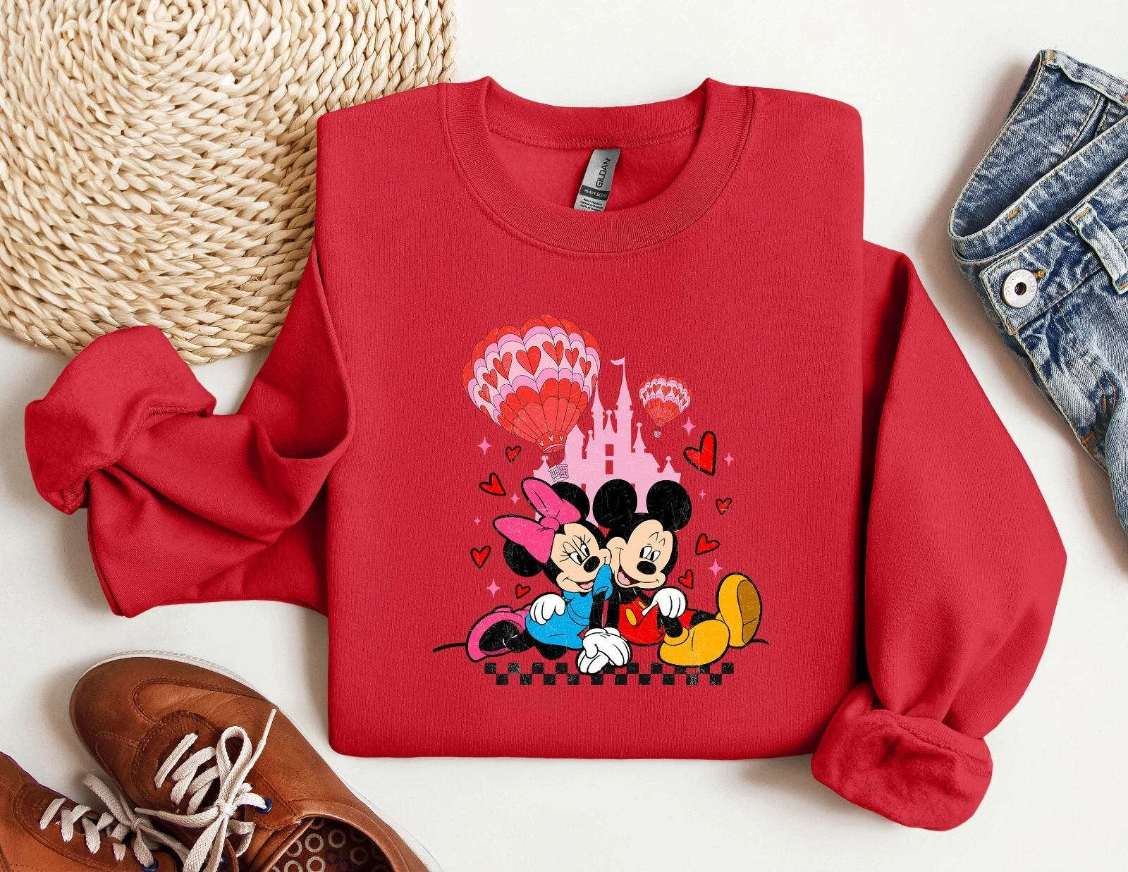 Amante di Topolino e Minnie equipaggio San Valentino Disney San Valentino regalo per lei