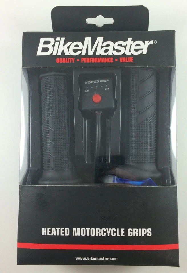 BikeMaster Heated Grips Fits 7/8" Handlebars Ducati Aprilia Buell - Image 2 of 4