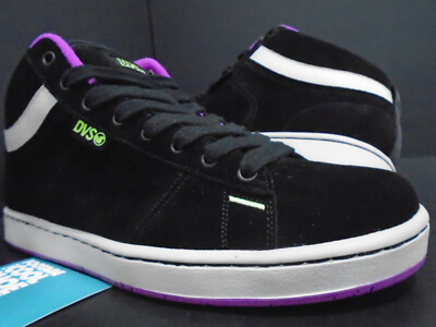 2006 DVS ADAGE PHOTO SAMPLE SUEDE BLACK GREY MAGENTA PURPLE NEON LIME WHITE 9