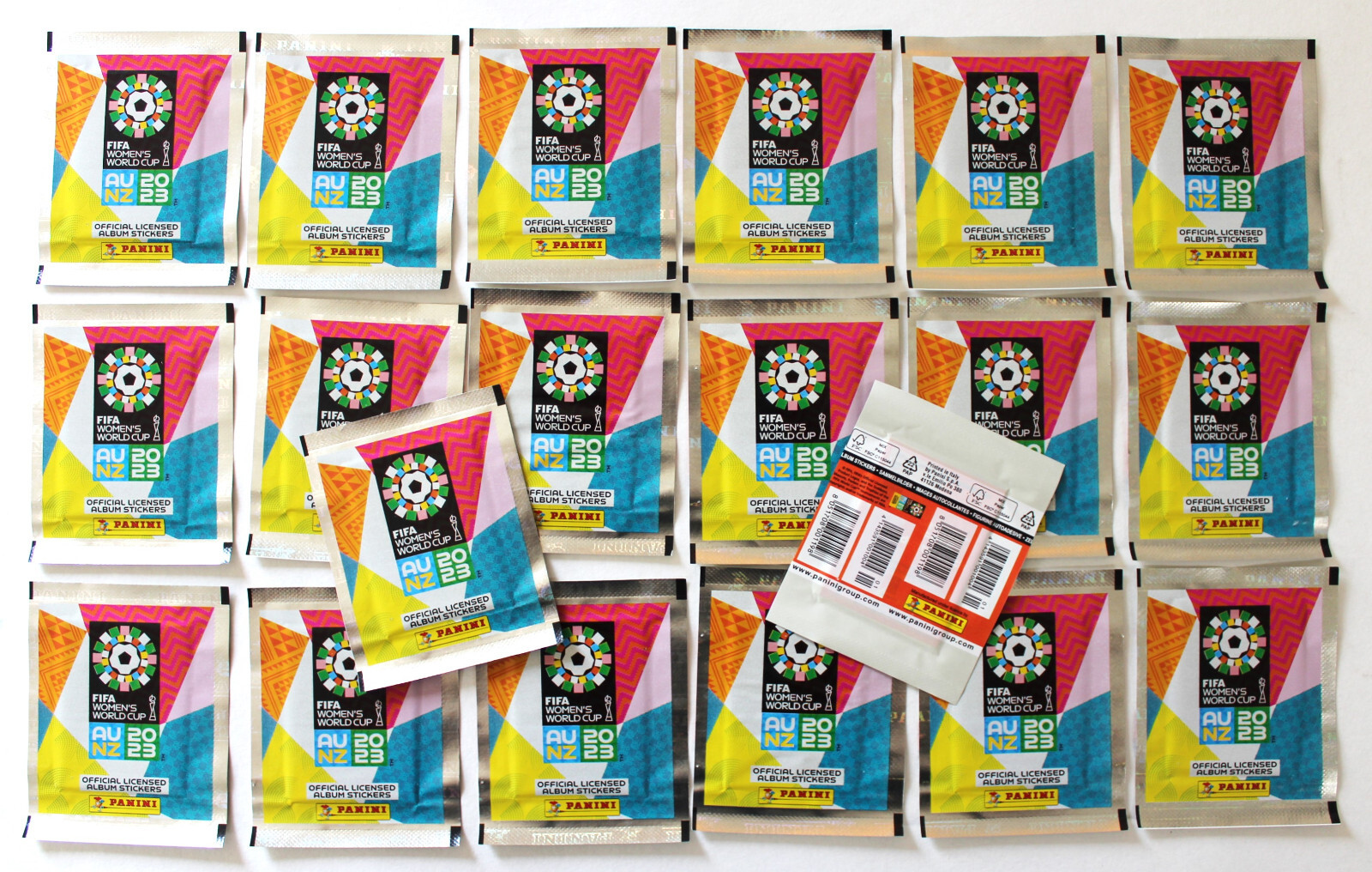 Thumbnail - Panini Fifa Women's World Cup Au Nz 2023 - 20 Tüten Packets Bustine