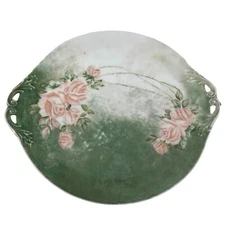 Vintage PL Limoges France Plate Hand Painted Floral Collectible