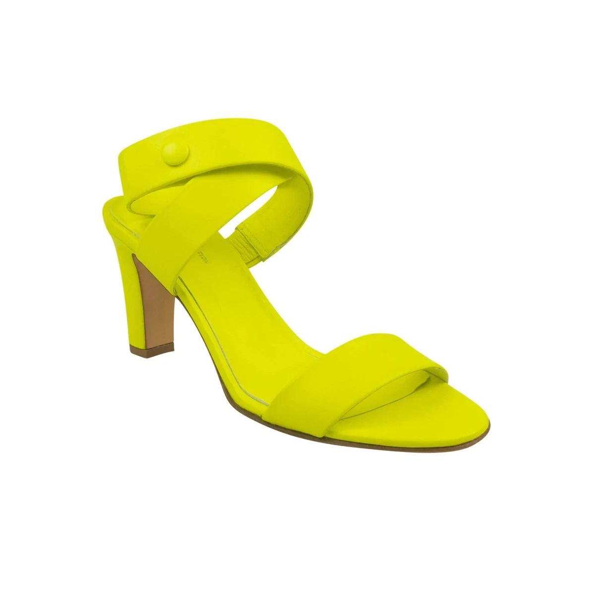 Buy STALK Women Stylish Yellow Solid Heel | Sandal for Women (Size: UK 5)  at Amazon.in