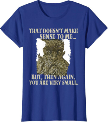 That Doesnt Make Sense To Me But Then Again Funny Ladies' Crewneck T-Shirt
