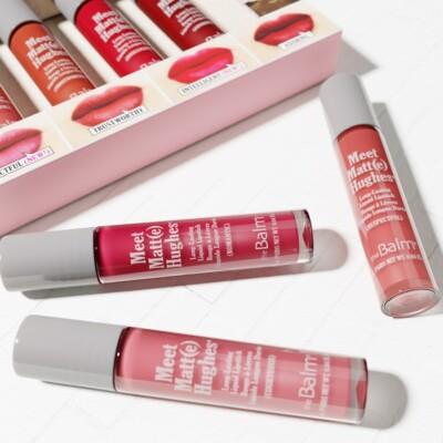 NEW Meet Matte Hughes Liquid Lipstick Volume 12 theBalm Cosmetics