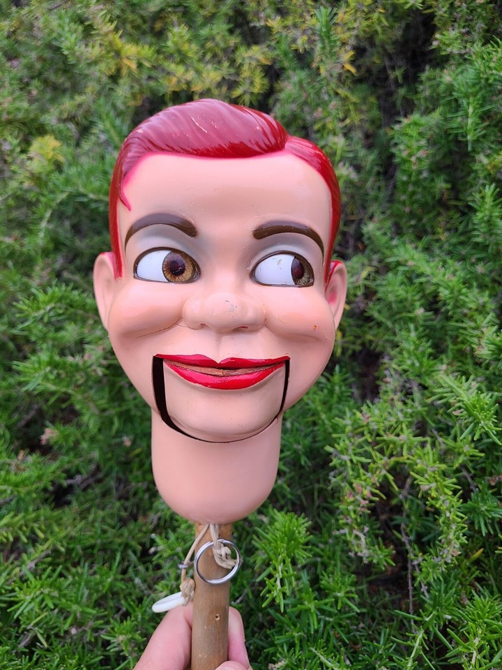 Moving Eyes Jerry Mahoney Ventriloquist Dummy Puppet Doll Paul Winchell ...