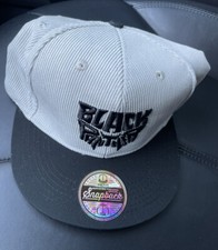  Marvel Black Panther Hat Snapback Adjustable Brand New  BLACK PANTHER HAT  