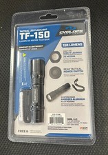 Cyclops Tactical Black Aluminum Alloy LED 150 Lumen Pocket Flashlight CYCTF150