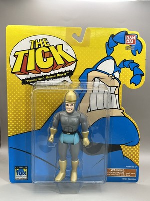 The Tick Projectile Human Bullet Action Figure Bandai Fox Kids Network NIP 1994