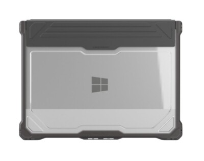 Max Cases Extreme Shell L for Microsoft Surface Laptop Go Computer 12.4'', Black