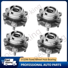 4pcs Front Wheel Hub Bearing Assembly For Nissan Altima Maxima Murano JX35 QX60
