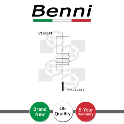Exhaust Outlet Valve Benni Fits VW Golf Touran Audi A3 2.0 TDi 03G109611B