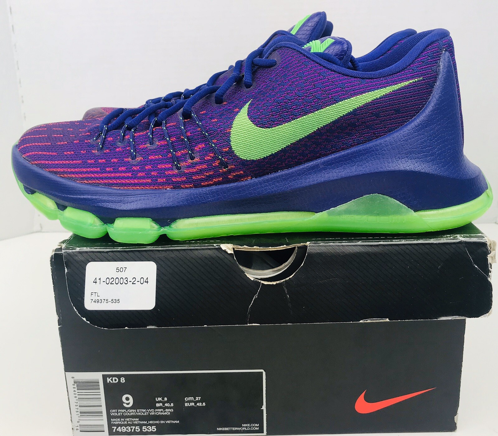 kd 8 violet