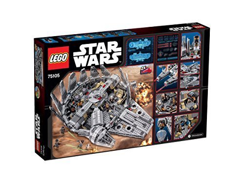 トラゴエディア Lego Star Clone Wars 75105 Millennium Falcon TM Chewbacca Rey Finn
