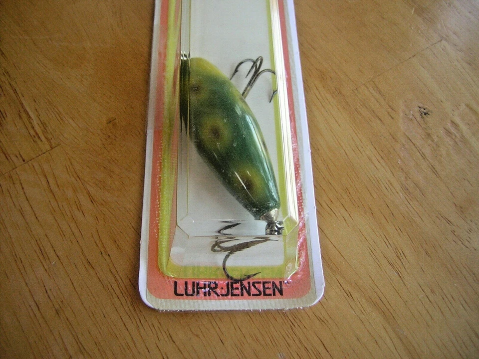 NUEVA PICADORA DE MADERA LUHR JENSEN ELITE #3 RANA Topwater de colección Foto 3 de 4