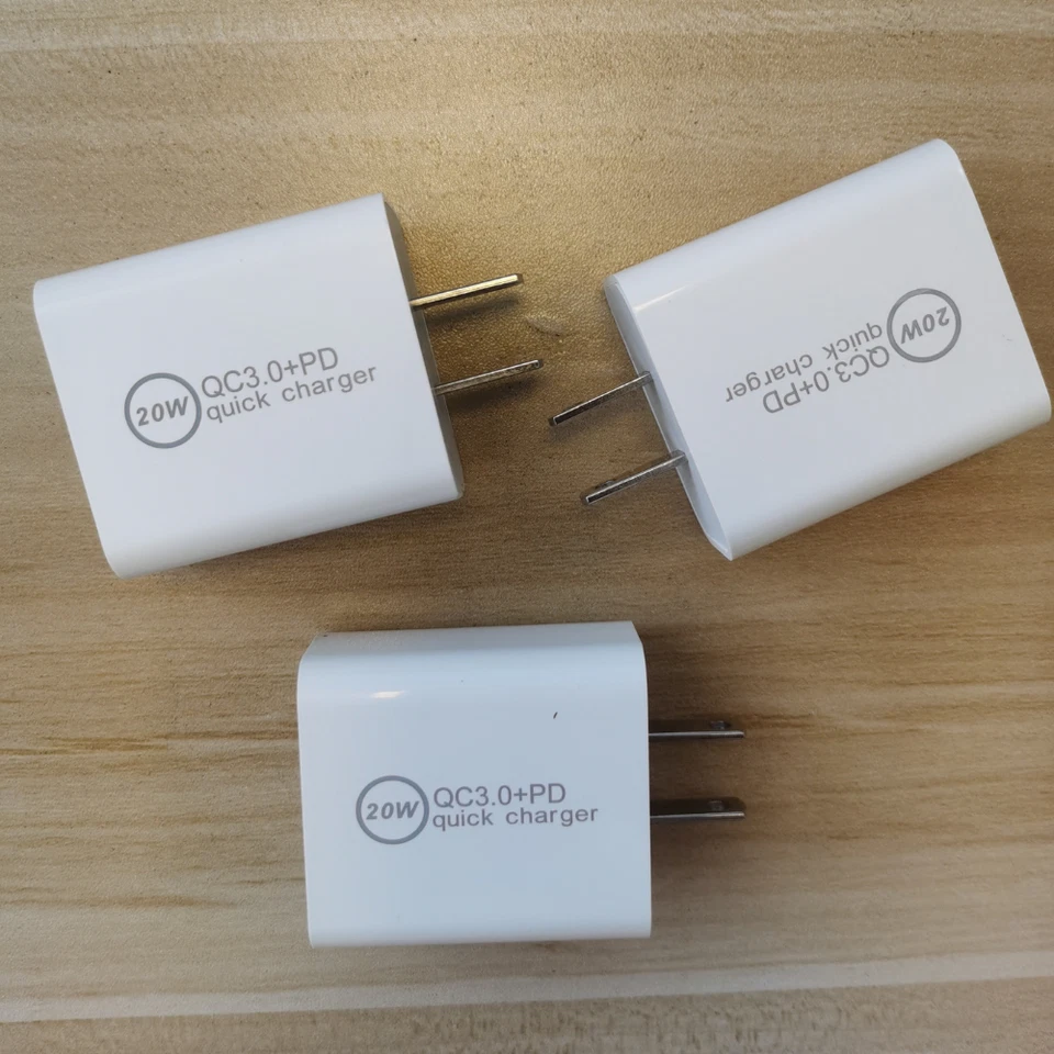 5Pack 20W Fast Charger Block For iPhone 16 15 13 12 11 8 USB Type C Wall Adapter - Image 4 of 4