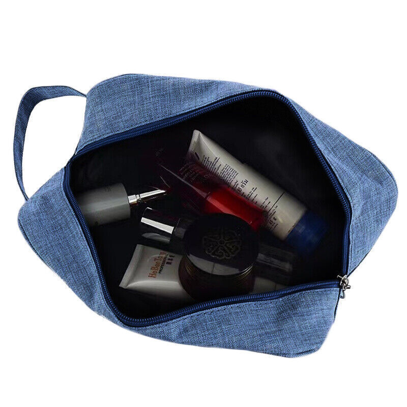 Mens Travel Wash Bag Hanging Toiletry Large Capacity Shaving Gym