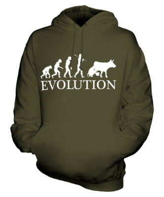 COW FARMER EVOLUTION OF MAN UNISEX HOODIE MENS WOMENS LADIES GIFT GIFT S