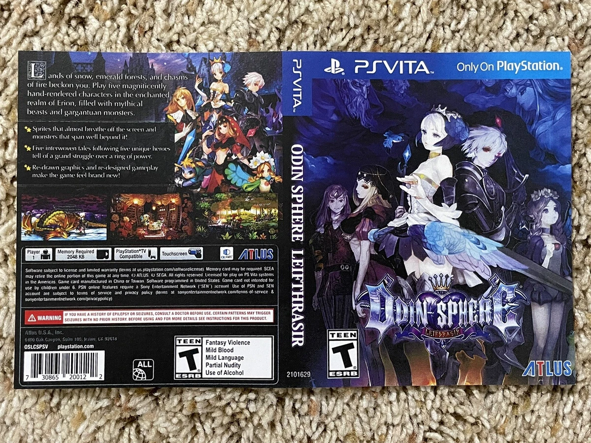 Odin sphere 2024 ps vita