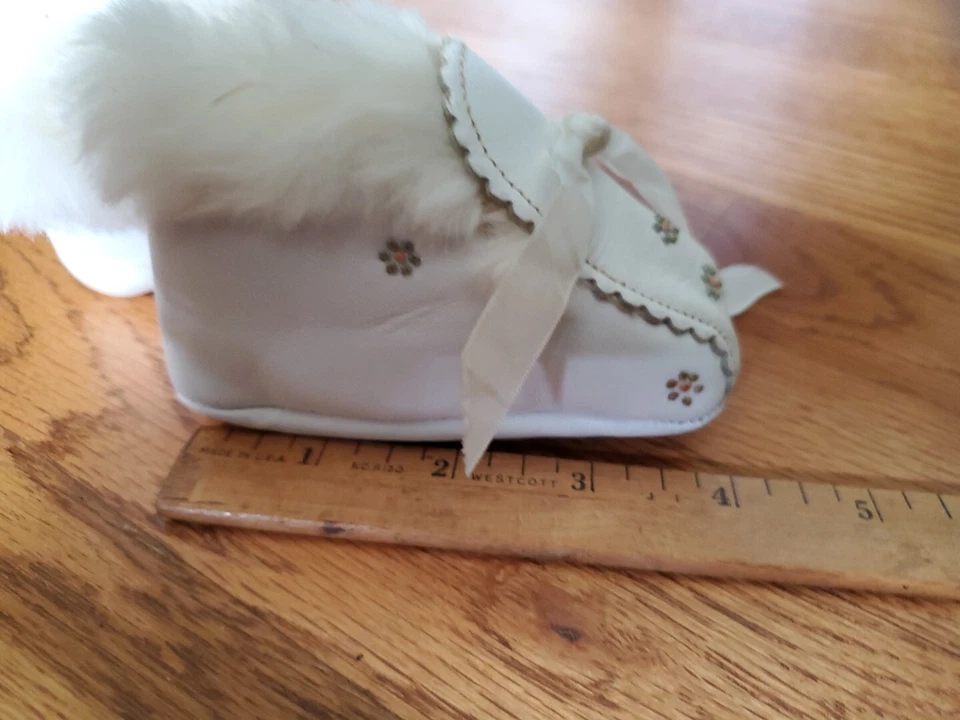 Botas de Bebé Saks Fifth Avenue De Colección Hechas en París ¡Hermoso Estado!! Foto 4 de 4