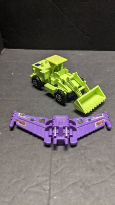 Transformers G1 Scrapper Constructicon Decepticon Devastator Parts 1985 Japan