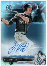 2017 Bowman Draft BRIAN MILLER 