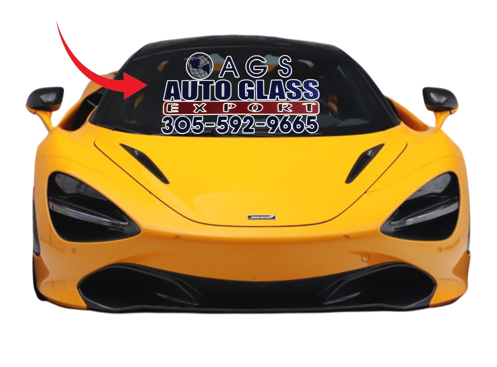 NEW 2017-2020 McLaren 720s 2D COUPE/CONVERTIBLE Windshield AFTERMARKET 60850LFW