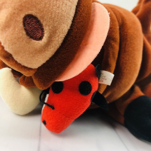 Vintage Disney Store The Lion King Hand Puppet Pumbaa 10 Inch Plush - Picture 17 of 23