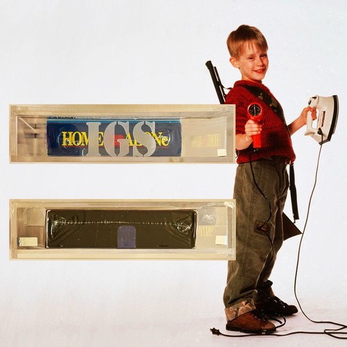 IGS Graded Home Alone VHS 1991 sealed movie 8.5/7.5 Near Mint Pepsi Box - Imagen 4 de 4