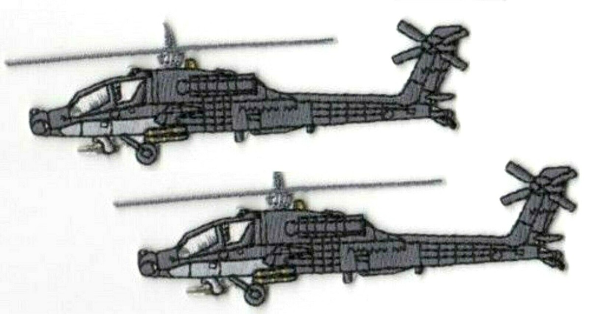 APACHE Patch Helicopter AH-64 APACHE - Aviation Gifts - Foto 5