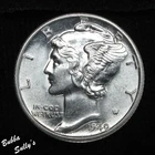 1940 D Mercury Dime Miller RPM-3 UNCIRCULATED