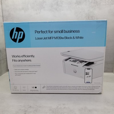HP MFP M139w LaserJet Monochrome Wireless All-in-One Laser Printer, Copy, Scan 