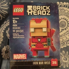 Retired LEGO BrickHeadz 2018 Iron Man (41604) NIB Infinity War  Doom is coming!!