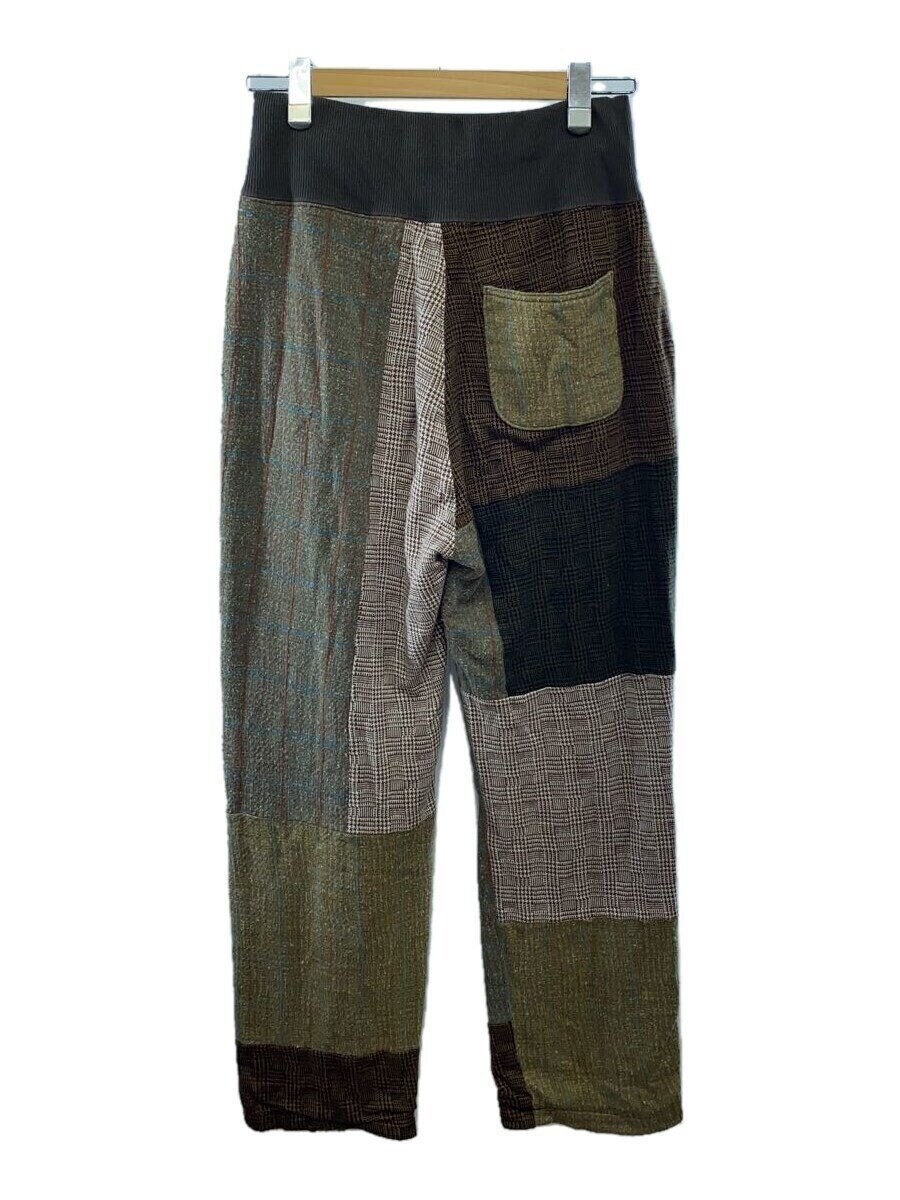 KAPITAL Patchwork Pants Size 3 Khaki Multicolor C… - image 2
