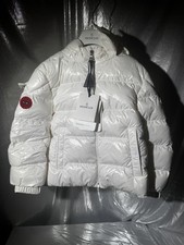 MONCLER Enfant NARZIN Spider-Man Puffer Jacket Kids 6A White NWT Marvel
