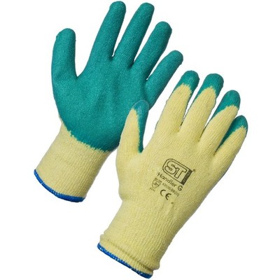 LATEXBESCHICHTETE ORANGE GUMMI SICHERHEIT ARBEITSHANDSCHUHE HERREN BAUER GARTENARBEIT