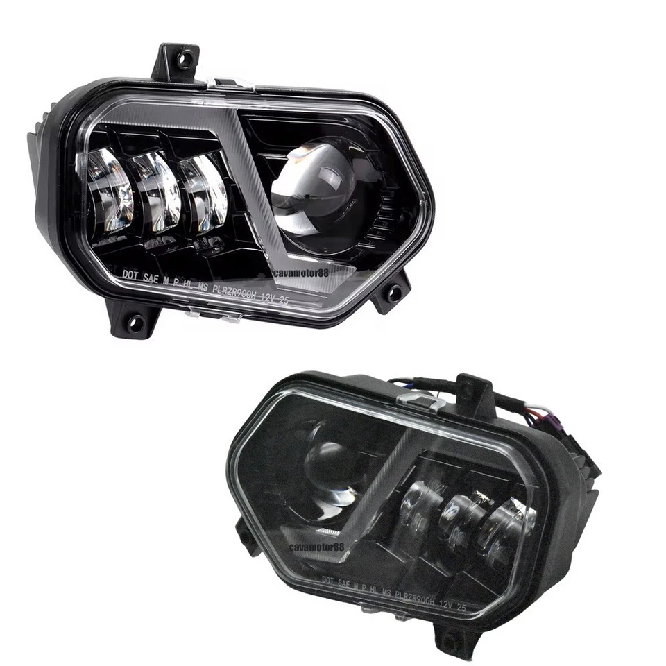 LED Headlight for RZR XP 900 2011-2013 2014/Polaris RZR S 800 2008-2013 2014 - Image 2 of 4