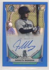 2014 Bowman Draft Chrome Pick Blue Refractor /150 Gareth Morgan #BCA-GM Auto 1p5