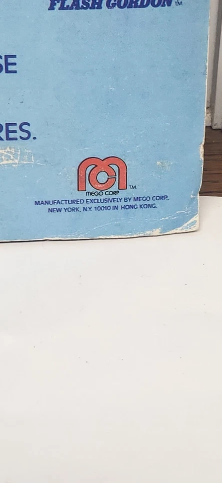 Figura de acción/muñeca vintage Flash Gordon - 9" DR. ZARKOV - 1976 MEGO - SIN USAR, EN CAJA/SELLADA Foto 3 de 4