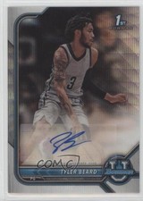 2021 Bowman U Chrome Prospect Silver Wave Refractor 130/199 Tyler Beard Auto fm0