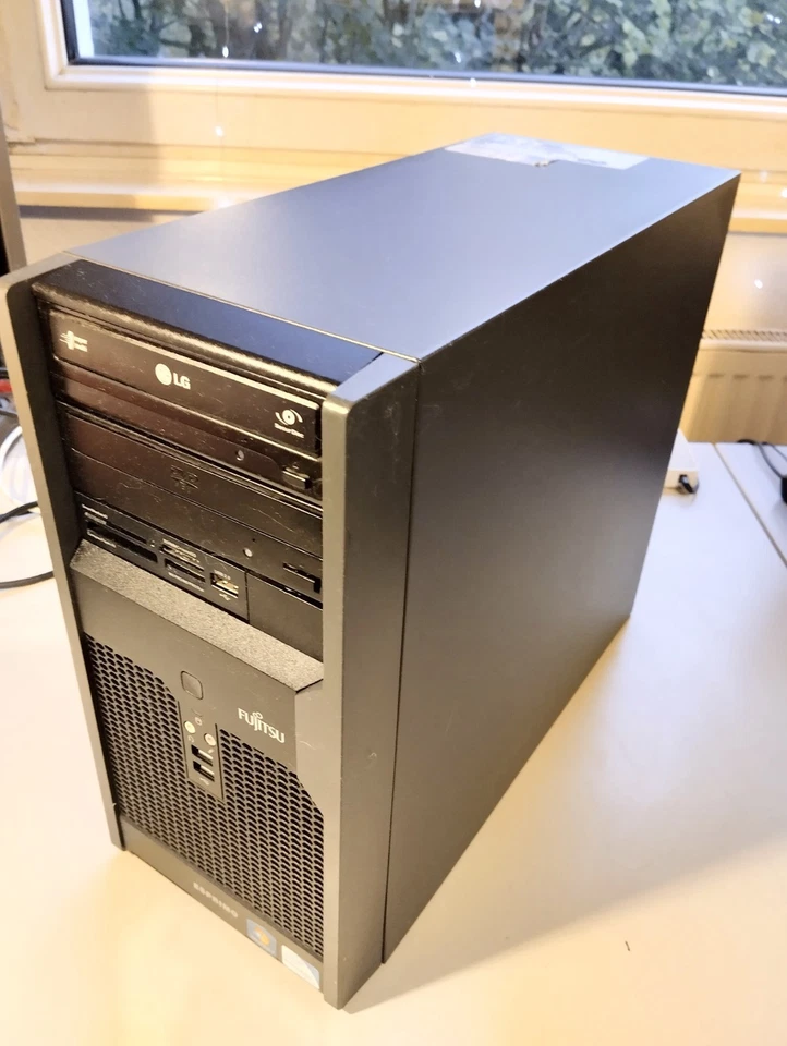 Retro Gamer PC Fujitsu ESPRIMO E2550 Intel Pentium 2x2,60GHz 4GB RAM 500GB HDD - Bild 3 von 4