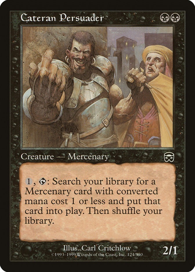 Mercadian Masques Cateran Persuader MTG Magic the Gathering NM