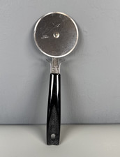 Vintage EKCO Pizza Cutter Black Plastic Handle Made in USA