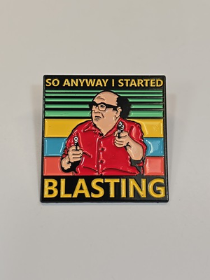 #ad #ad So Anyway I Started Blasting Lapel Pin Always Sunny in Philadelphia DeVito $9.00
